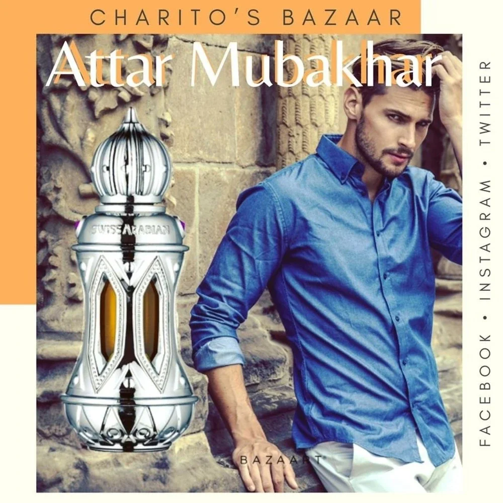 Swiss Arabian Attar Mubakhar Concentrated Perfume Oil Exotic Niche Fragrance‎